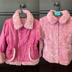 Double sided girl jacket, size 2-3y