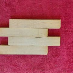 30 Vintage Raw Unused Maple Wood Blocks for Floor Repair or Craft Blanks.