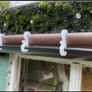 Christmas light gutter hooks, heavy duty string light gutter clip, Set of 48 Image 3