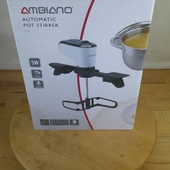 Ambiano Automatic Pot Stirrer 5W Cordless Rechargeable Kitchen Gadget - New In Box
