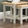 Arlington Nest of Tables, Engineered Wood, Grey & Oak, H 40 x W 36 x D 39 cm Image 3
