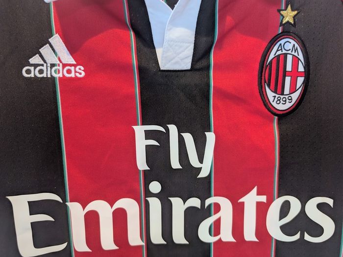AC Milan Home Shirt | 2012/13 | Large | Adidas