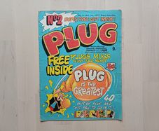 Plug British Comic Book Issue 2 Vintage Old 1977