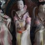 Three Asian Lady Musicians Figurines Image 3