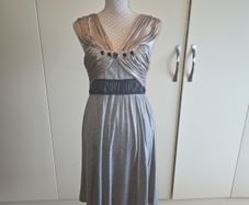 Erotokritos greys and silver dress uk 8 -10
