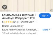 laura ashley wallpaper