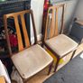 4 Teak Nathan Dining Chairs Image 4