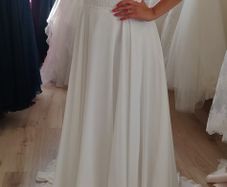 Wedding Dress Bianco Evento Size 36 or S