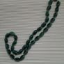 Vintage Green Glass Necklace Image 4