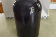 Vintage Black /  Smokey Gray vase bottel or Decortive item.