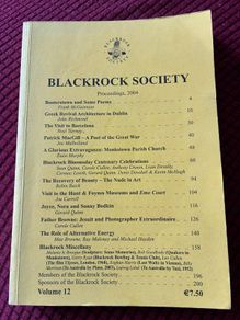 Blackrock Society 2004