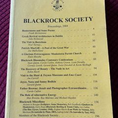 Blackrock Society 2004