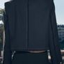 Zara 100% Wool Short Frayed Jacket / Blazer Image 5