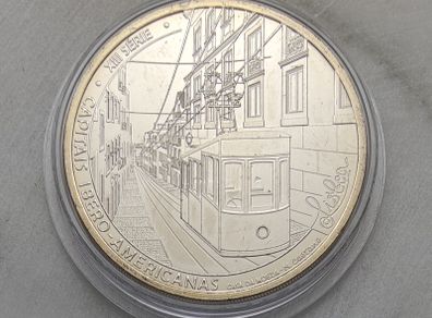 Portugal 7.5 Euro Base Metals Uncirculated Coin 2024 - Capitais Ibero-Americanas, Lisboa