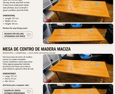 wood table