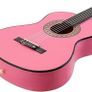 3/4 Size Classical Guitar Pack - Beginners Package with Accessories - Pink Image 5