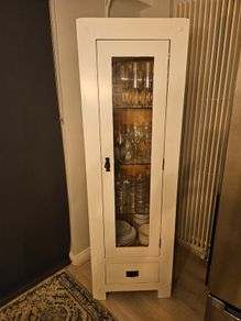 Solid Heavy Wood Display Cabinet