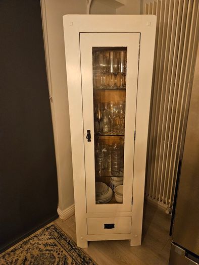 Solid Heavy Wood Display Cabinet