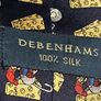 Vintage Mouse and Cheese Silk Tie Image 3