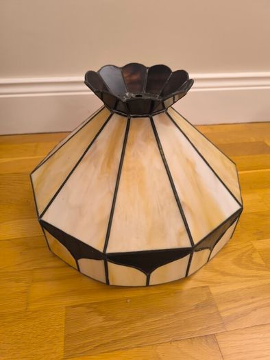 stained glass lampshades