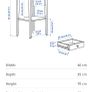 IKEA, Hemnes bedside locker Image 2