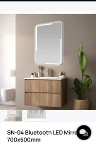Bathroom LED Bluetooth Mirror