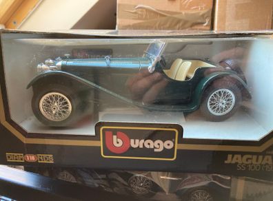 Jaguar SS 100 Scale 1/18 New Burago