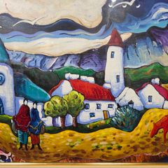 Large Annie Robinson original painting