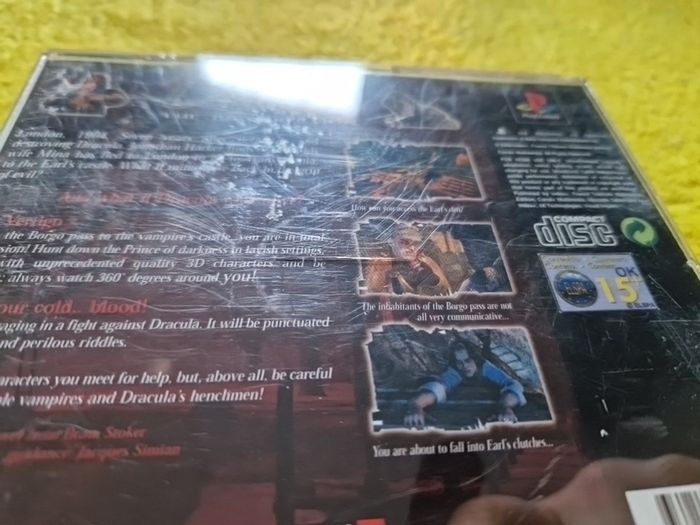 Dracula The Resurrection PlayStation1 ps1 PlayStation2 ps2 games Original