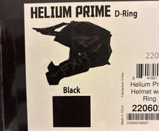 Helium FXR Prime Motorcross Helmet - Black - Small