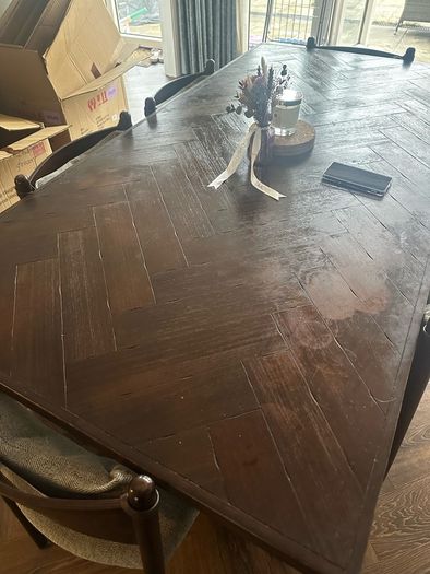 dining table and chairs