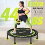 Foldable Mini Trampoline, 40''/48'' Rebounder Trampoline for Adults & Kids, 440lbs Capacity Indoor Fitness Workout Exercise Equipment' Image 2