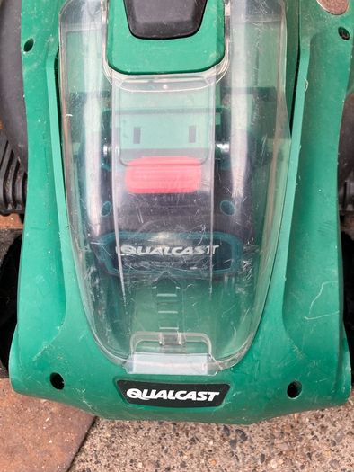 cordless lawnmower qualcast