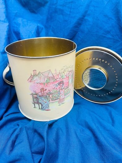 vintage biscuit tin