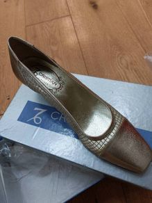 Cristian of Firenze Gold WEDGES