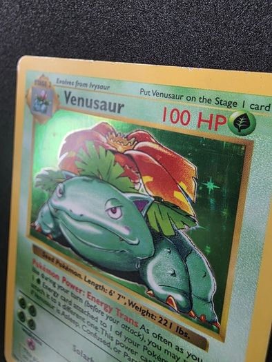 Pokemom Base Set Venusaur Shadowless
