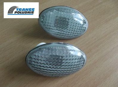 Smoked Side Light Repeater Indicators Set Vauxhall Opel Astra Corsa Combo Tigra