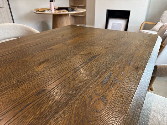 6ft wooden dining table