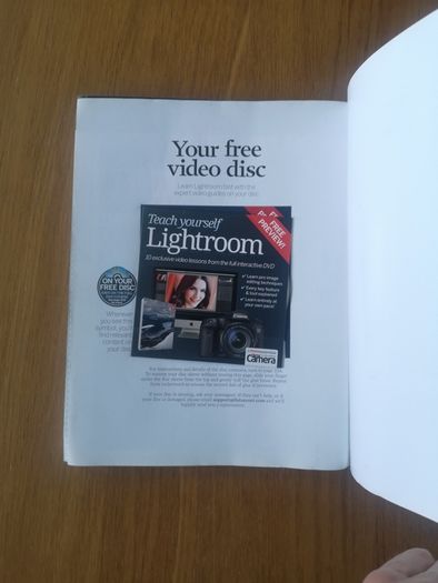 Teach Yourself Light Room Magazine with free disc