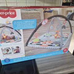 Fisher Price 3-in-1 Music, Glow & Grow Gym - Brand New, Unopened
