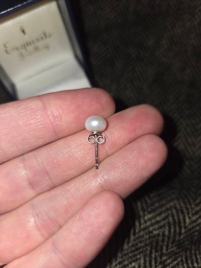 925 Sterling Silver Freshwater Pearl Earrings