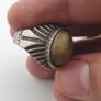 15 Mixed Vintage Rings Antique Style Brass Glass & Stone Collectible Ring Lot Image 2