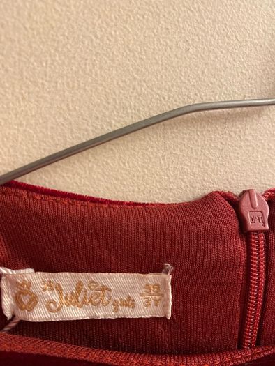 Juliet wine dress (age 3)
