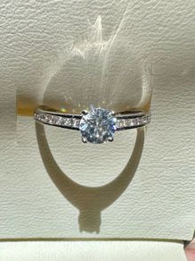 White Gold Engagement Ring