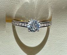 White Gold Engagement Ring