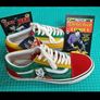 Custom Vans hand painted JOKER 1of a kind pair Image 2