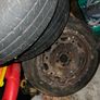 14" Tyres with Rims ( 3 x Mixed size Tyres) Image 4