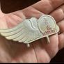 Vintage Raleigh Bike Emblem Badge Image 4