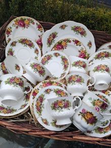 21piece vintage tea set
