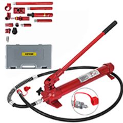 Porta Power Hydraulic Jack Kit 10 Ton Sheet Metal Correction Automotive Frame Shape Repair Separation Jack Tools